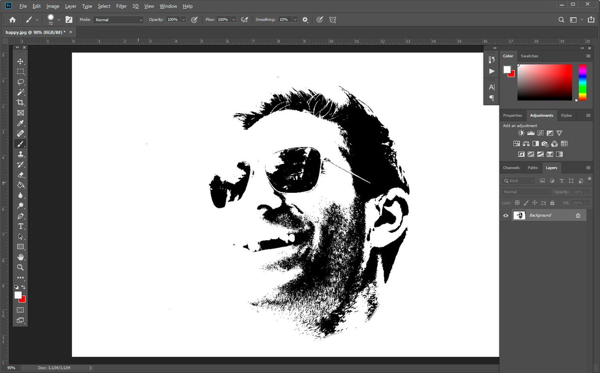 Picture Stencil Maker Software Free Download   Photoshop Paint Brush.1220w 