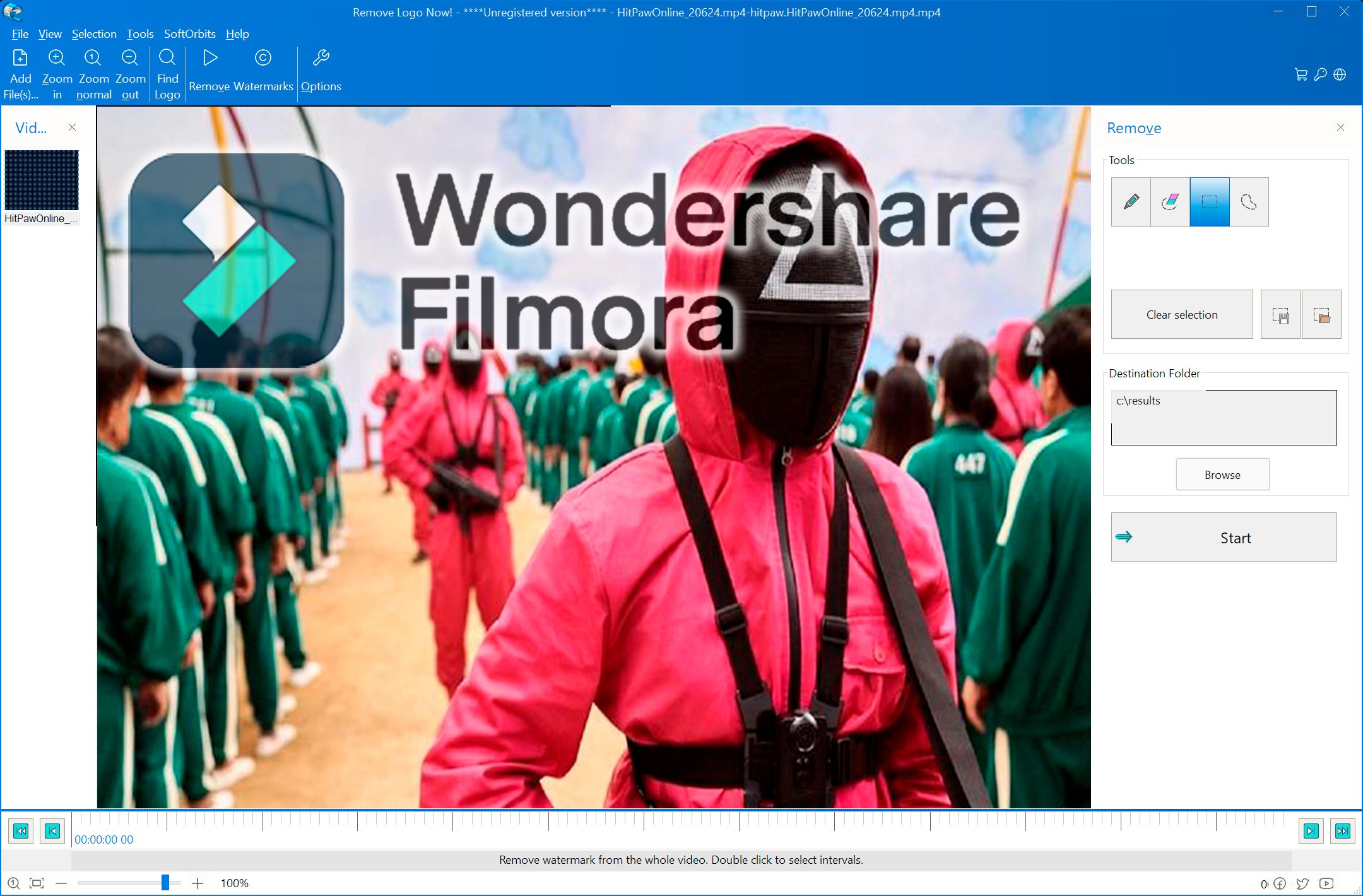 wondershare filmora 11 watermark remover