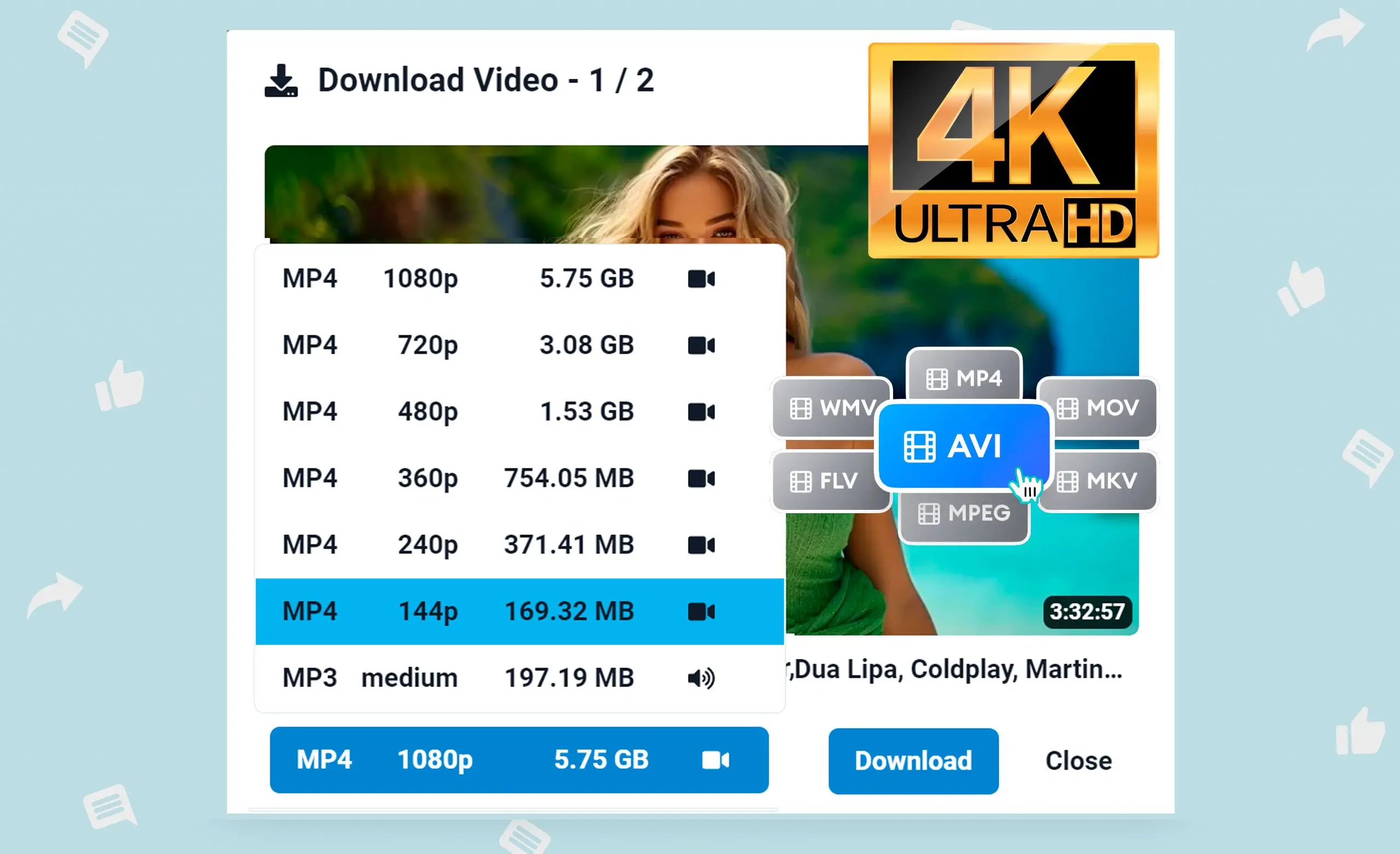 Download Vimeo Videos in High Quality and format.