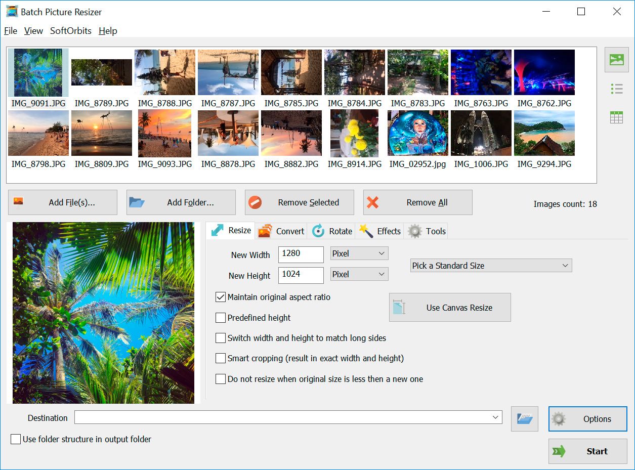 best free photo resizer by inches